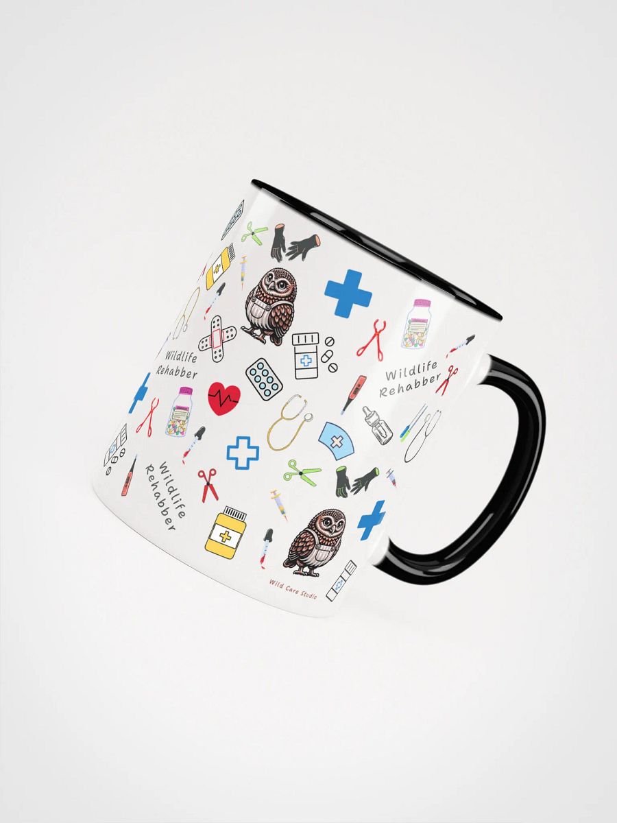 Wildlife Rehabber Morepork Ceramic Mug product image (4)