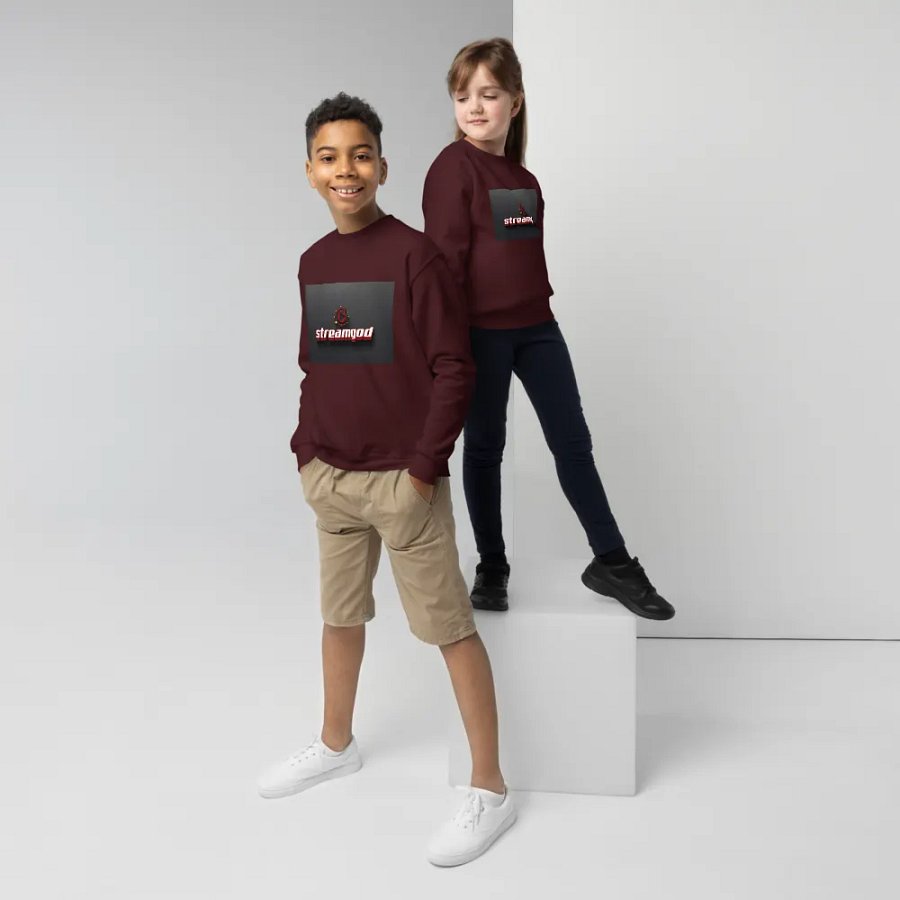 maroon youth STREAMGOD sweater #2 product image (5)