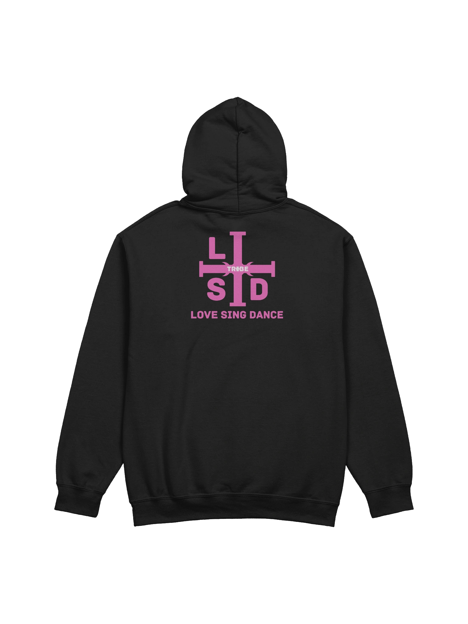 LSD TRIBE "Love Sing Dance" Mystic Hoodie {Pink Emblem} product image (4)