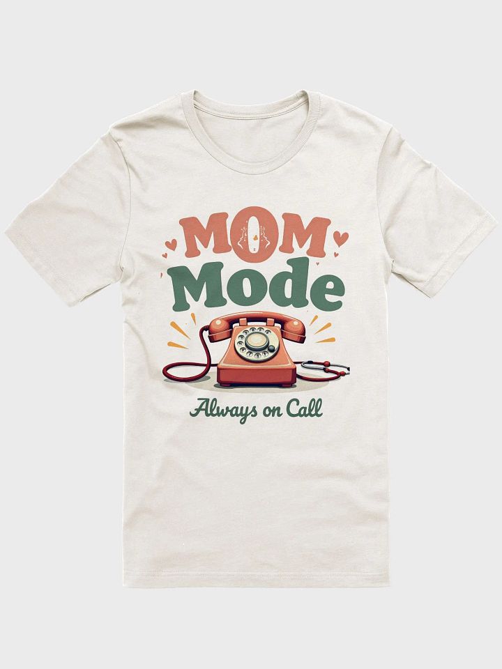 Retro 'MOM Mode' Phone Call T-Shirt product image (51)