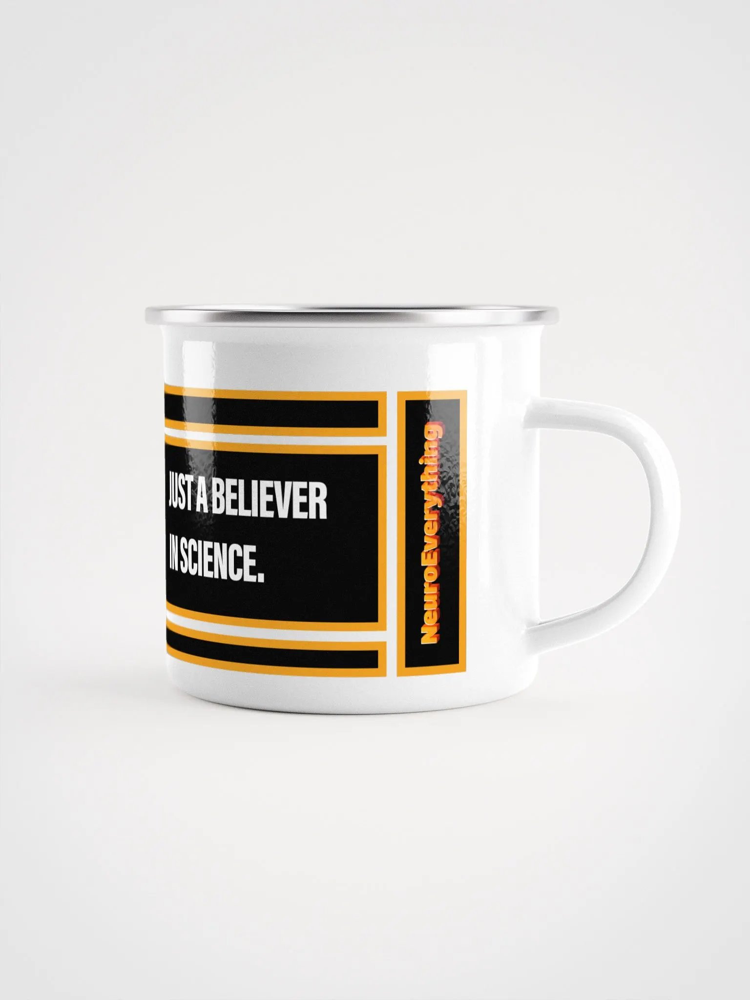 The Anti-Thiest Scientist Enamel Mug product image (1)