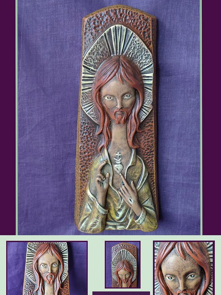 Jesus de Parede Vintage: Arte Religiosa Única product image (1)