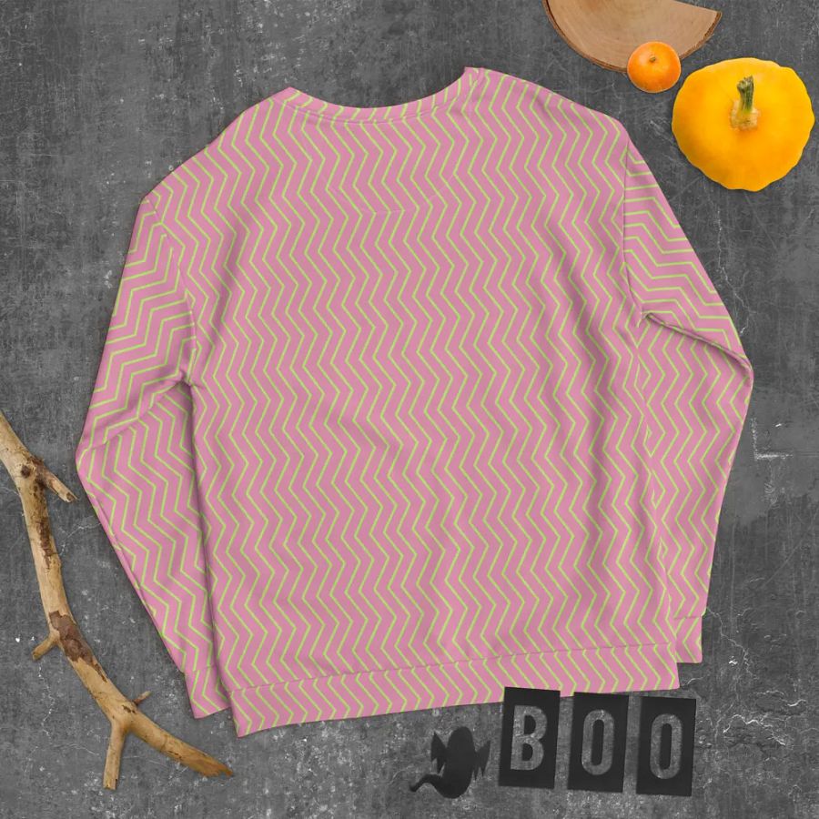 Zigzag Zest All-Over Print Unisex Sweatshirt product image (11)