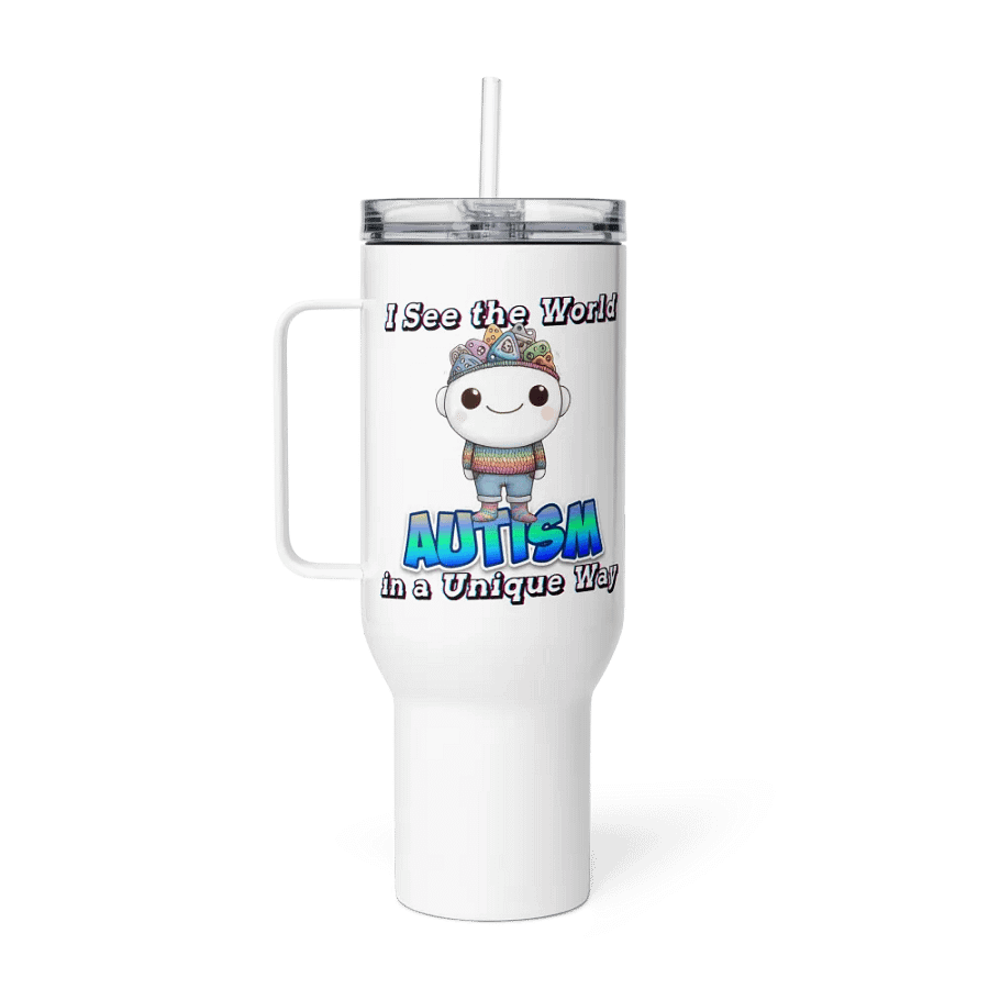 Autism: I See the World in a Unique Way Travel Mug product image (5)