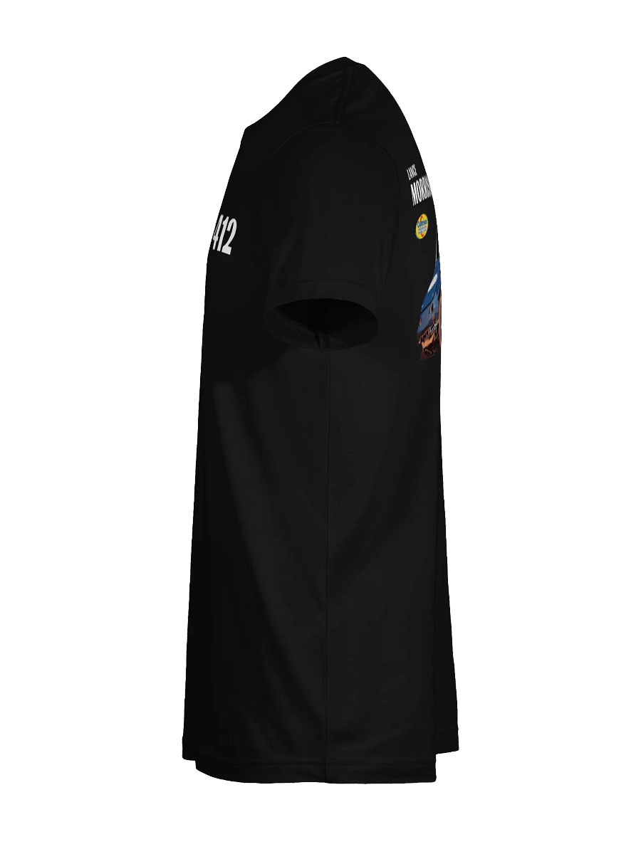 Cartoon Style Lance Morrison 412 Dirt Racing Shirt product image (49)