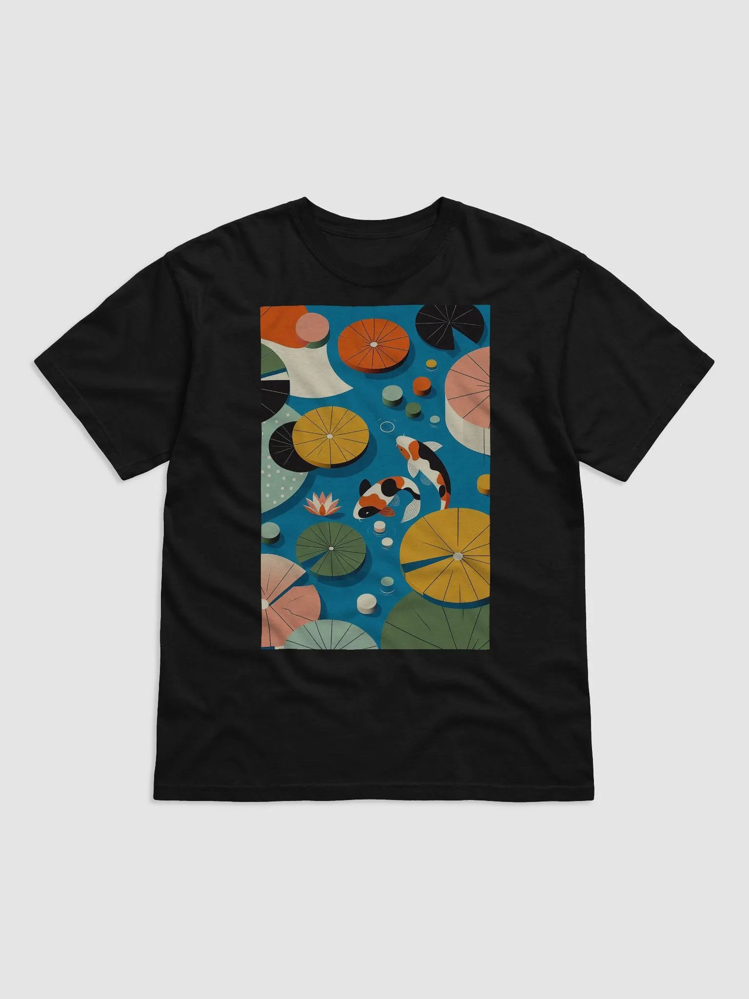 Culture Haus Graphic T-Shirt - Pop Art Koi Fish product image (2)