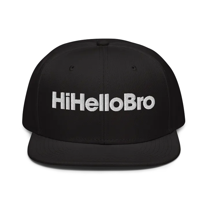 HiHelloBro Super Cool Bro Hat for Bros product image (2)