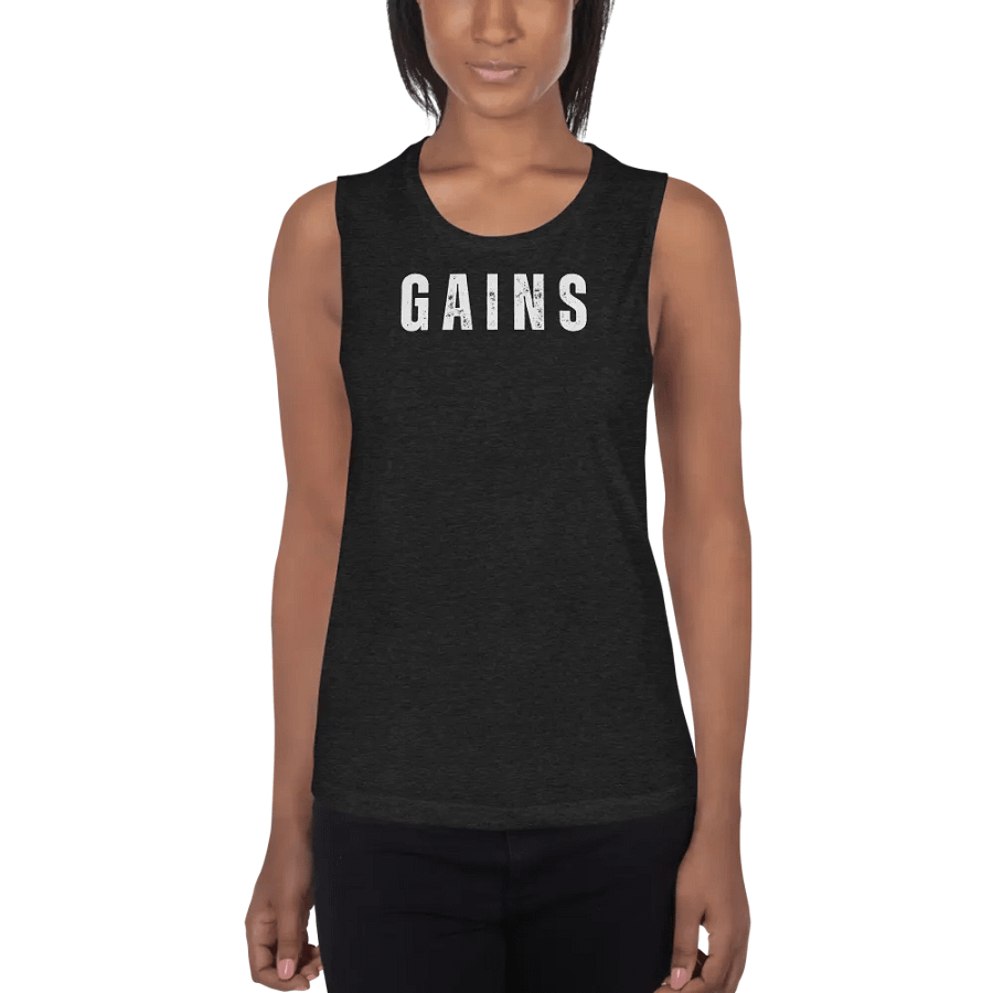 Gains Women's Muscle Tank product image (1)