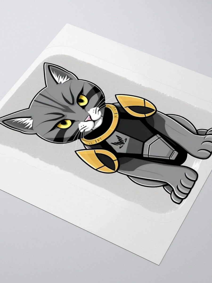Garrus the Cat Sticker product image (8)