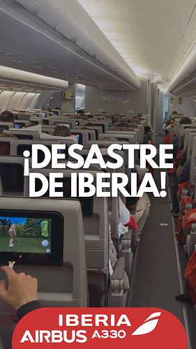 Buckle up - this one’s a ride. I flew @iberia’s Turista (economy) class from @barajasairport to @riogaleao aboard their Airbu...