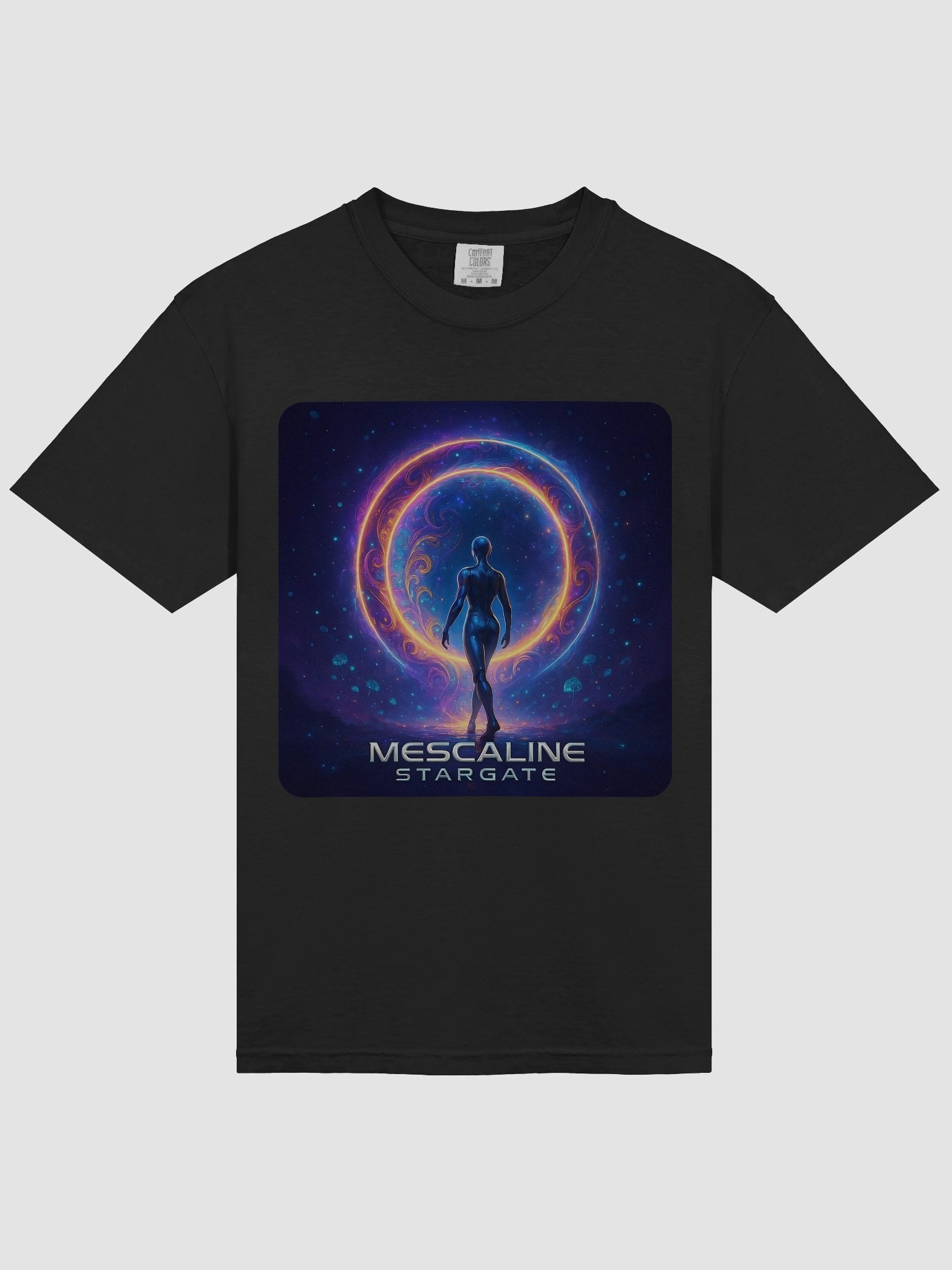 Mescaline Stargate Portal-Shift Tee | Garment-Dyed Heavyweight product image (32)