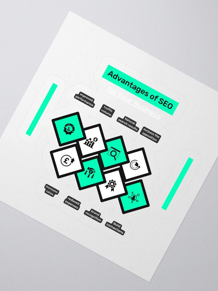 SEO Advantage Kiss Cut Stickers product image (2)