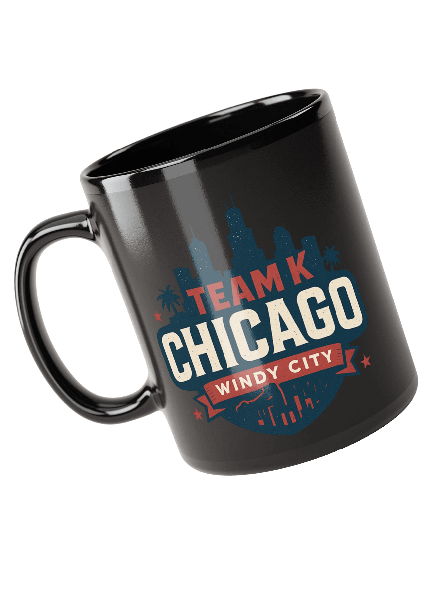 Team K Chicago Black Mug product image (6)