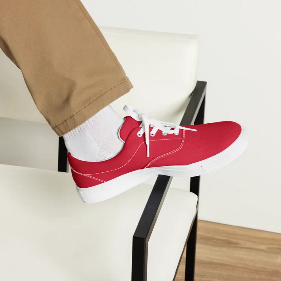 Men's Canvas Shoes - Red product image (10)