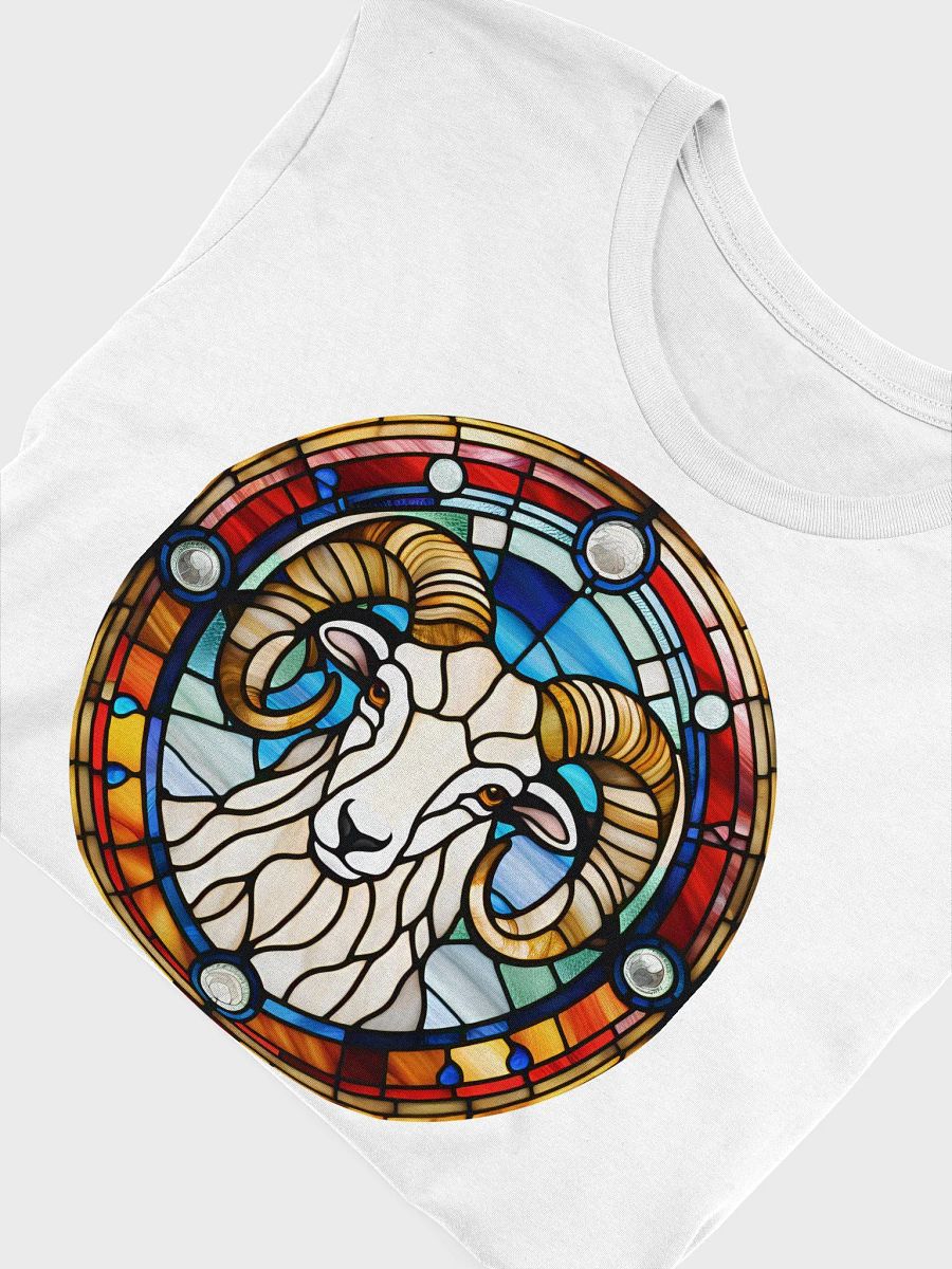 Spiritual Aries - Unique T-Shirt Design - Circle Energy product image (5)