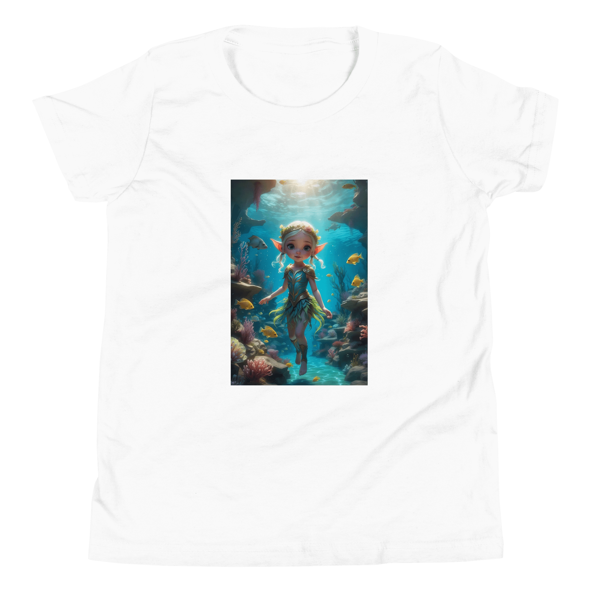 Underwater Fairy Fantasy Youth T-Shirt product image (1)