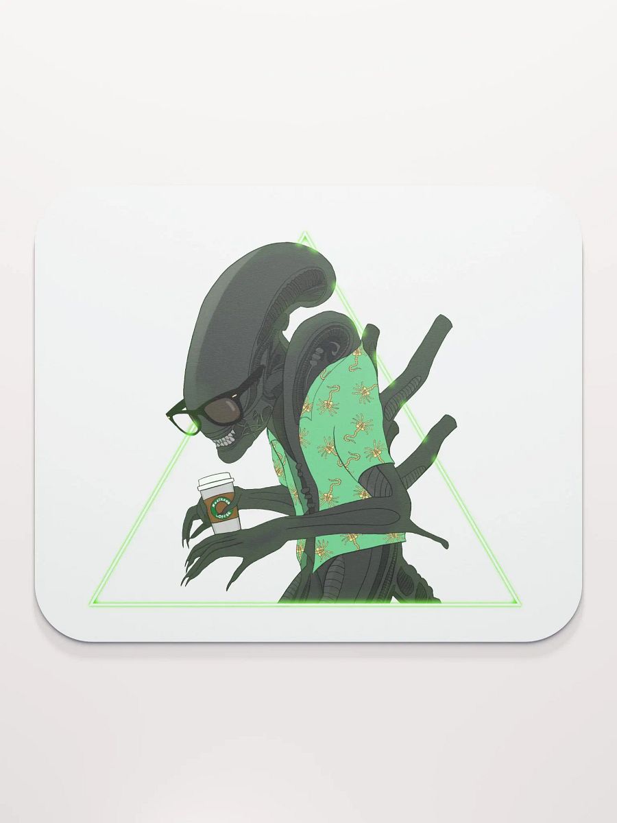 Hipster Xenomorph Mousepad product image (2)