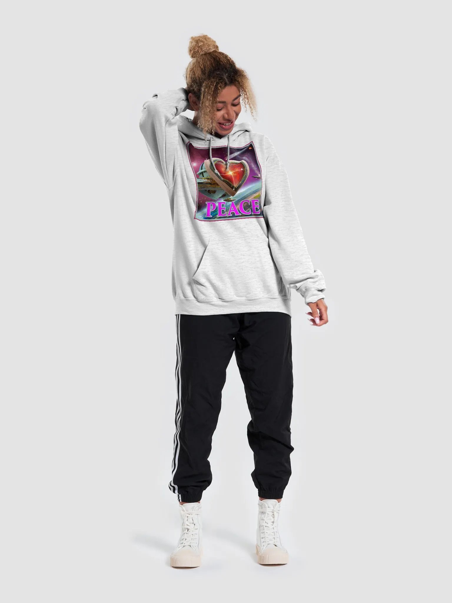 Novelty PEACE Valentine Hoodie product image (50)