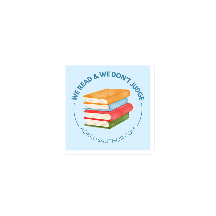 We Read & We Don't Judge Magnet product image (1)
