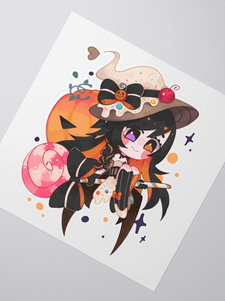Halloween Musik Pumpkin Sticker product image (2)