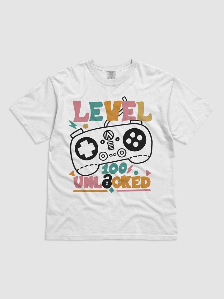 Level 100 Unlocked Gamer T-Shirt product image (2)