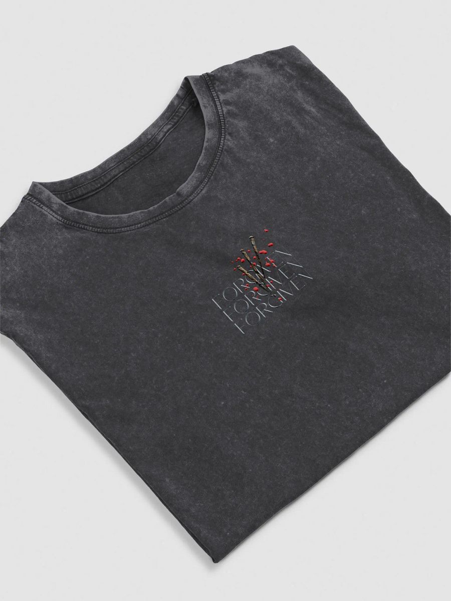 FORGIVEN | Unisex Denim T-shirt product image (9)