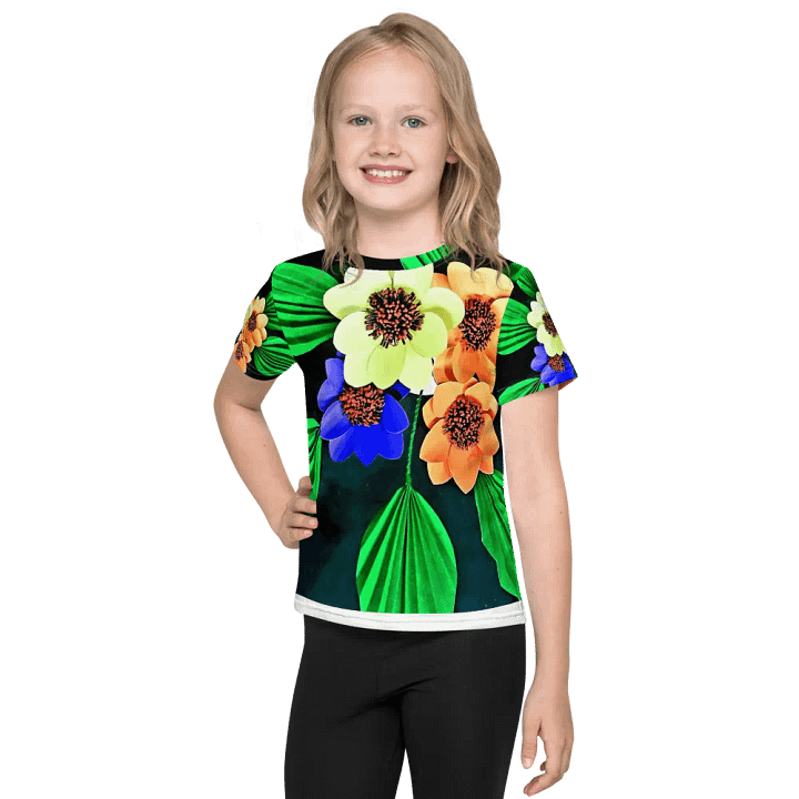 All-Over Print Kids Crew Neck T-Shirt product image (1)