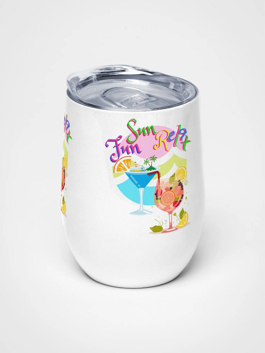 Tropical Wine Tumblers for moms dads ladies and gents product image (5)