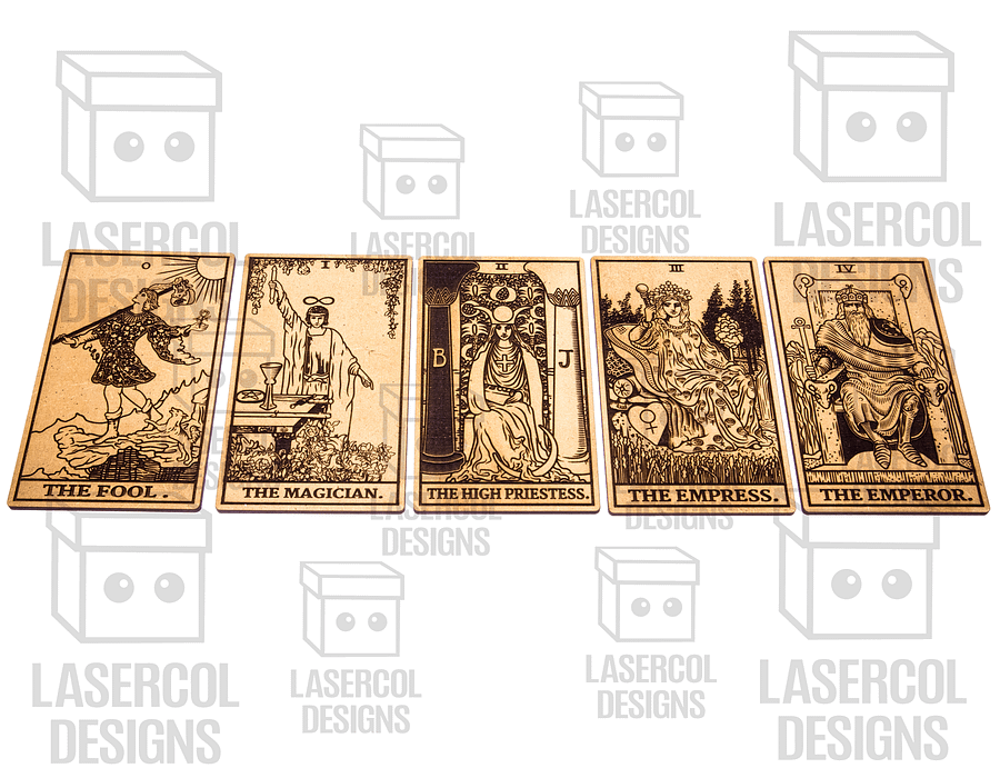 Tarot Cards (Set 1) - Laser Cut Files product image (8)
