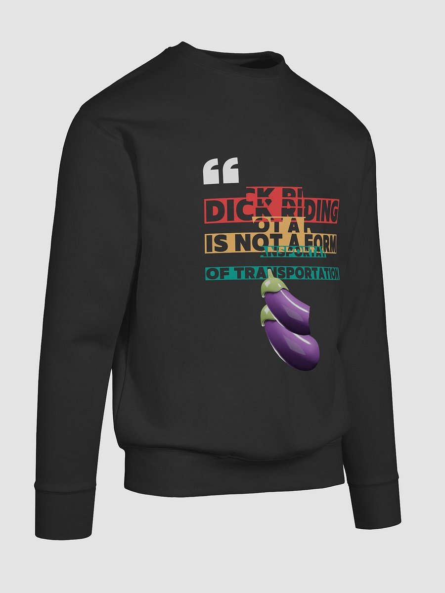 D Riding Is Not A Form Of Transportation Sweater product image (49)