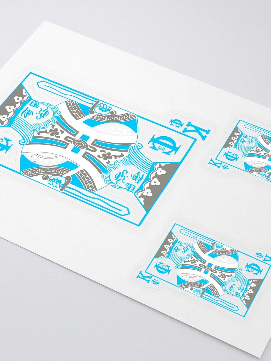 The Ic3 King Stickers - White product image (2)