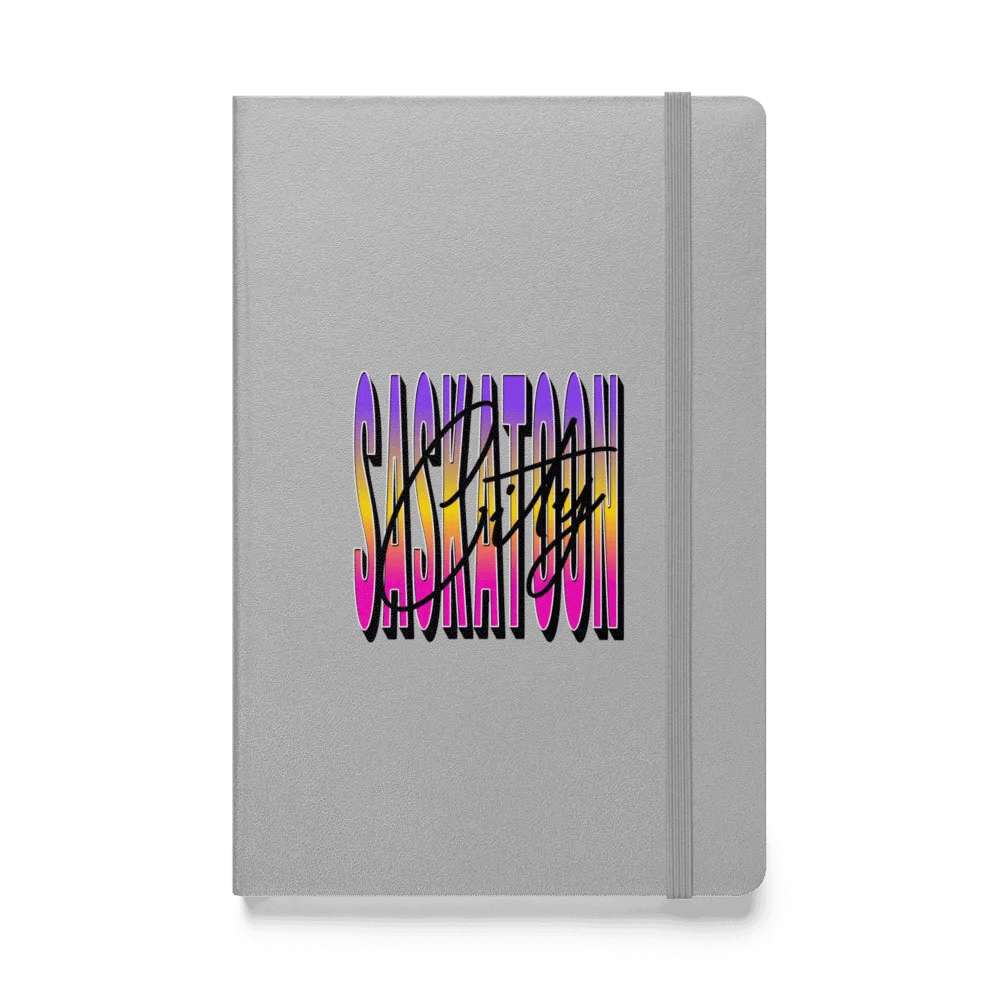 Saskatoon City Gradient Hardcover Notebook product image (1)
