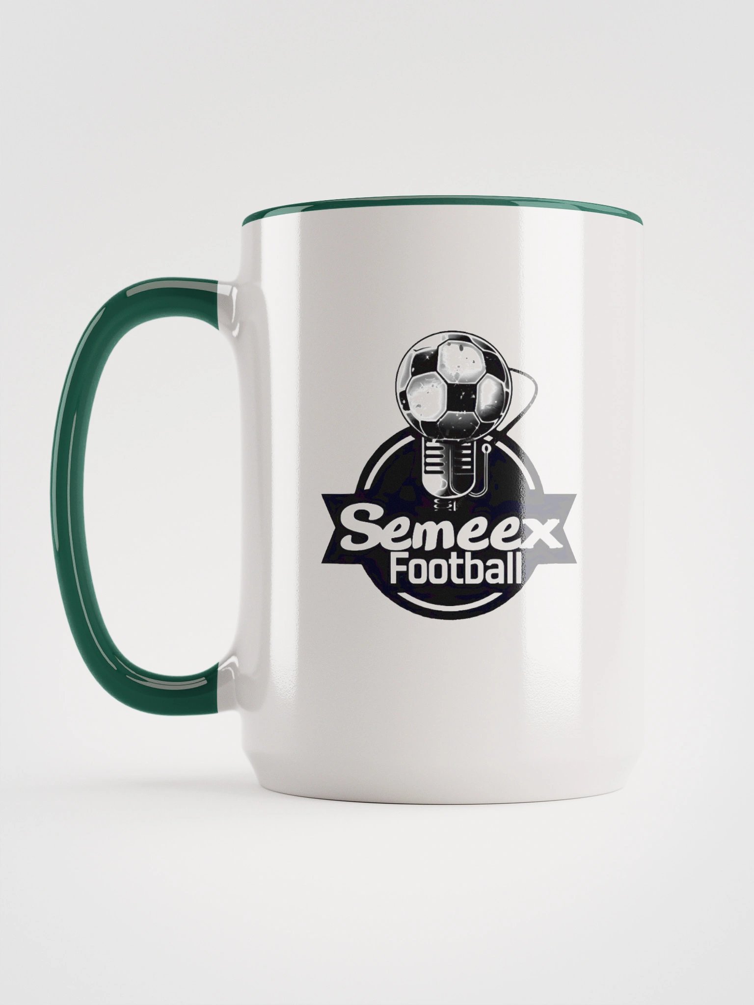 Semeex Football Logo Ceramic Mug with Color Inside product image (8)