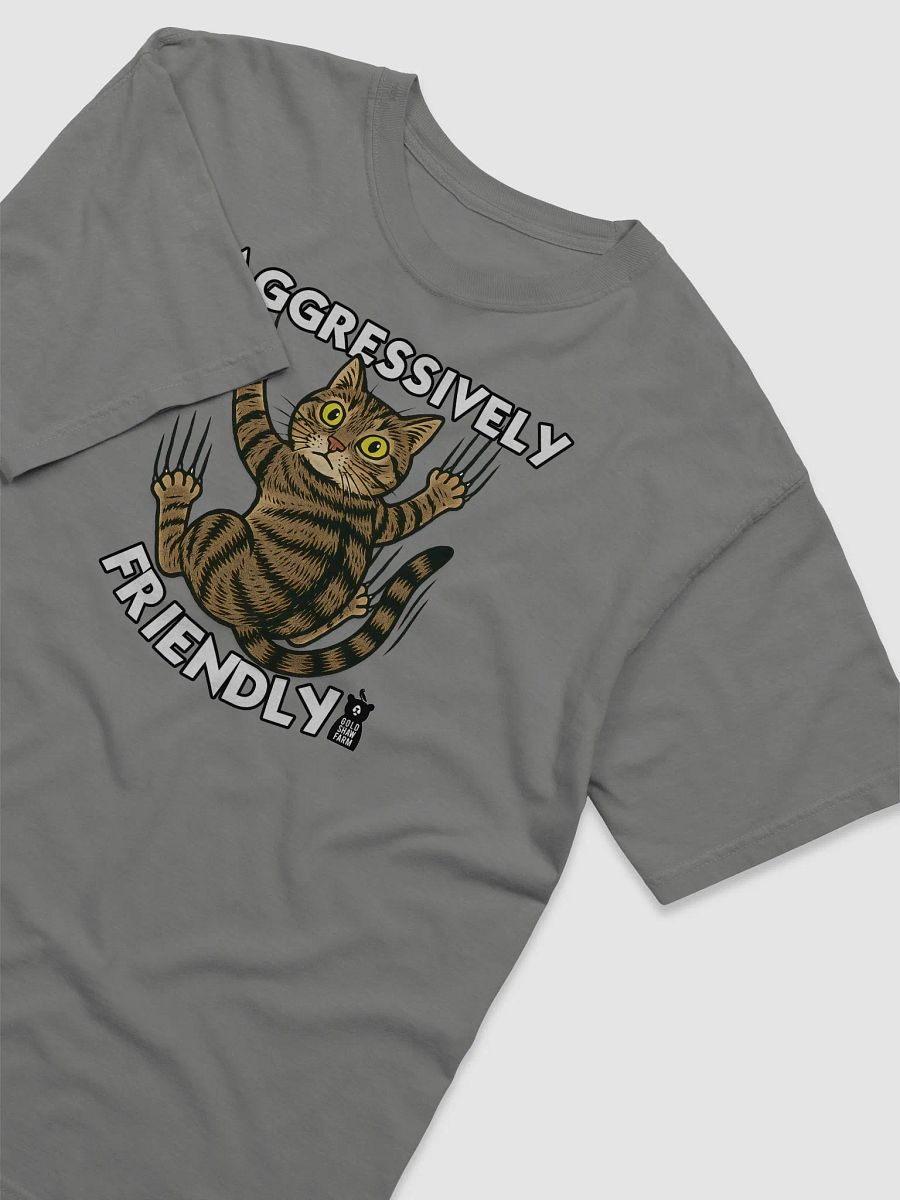 Ginny Barn Cat "Aggressively Friendly" T-Shirt product image (3)