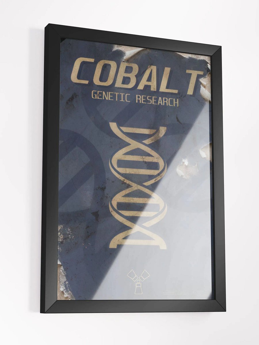 Cobalt Genetic Research Framed Poster product image (18)