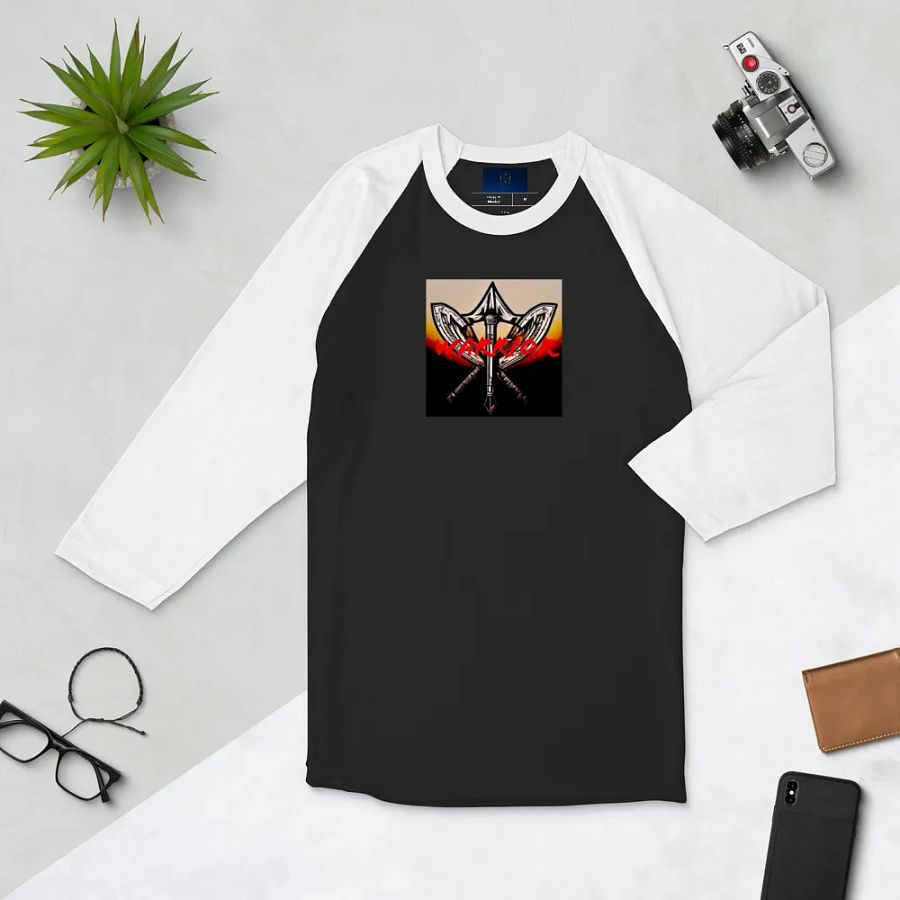 Warrior's Battle Machetes Raglan Tee product image (15)