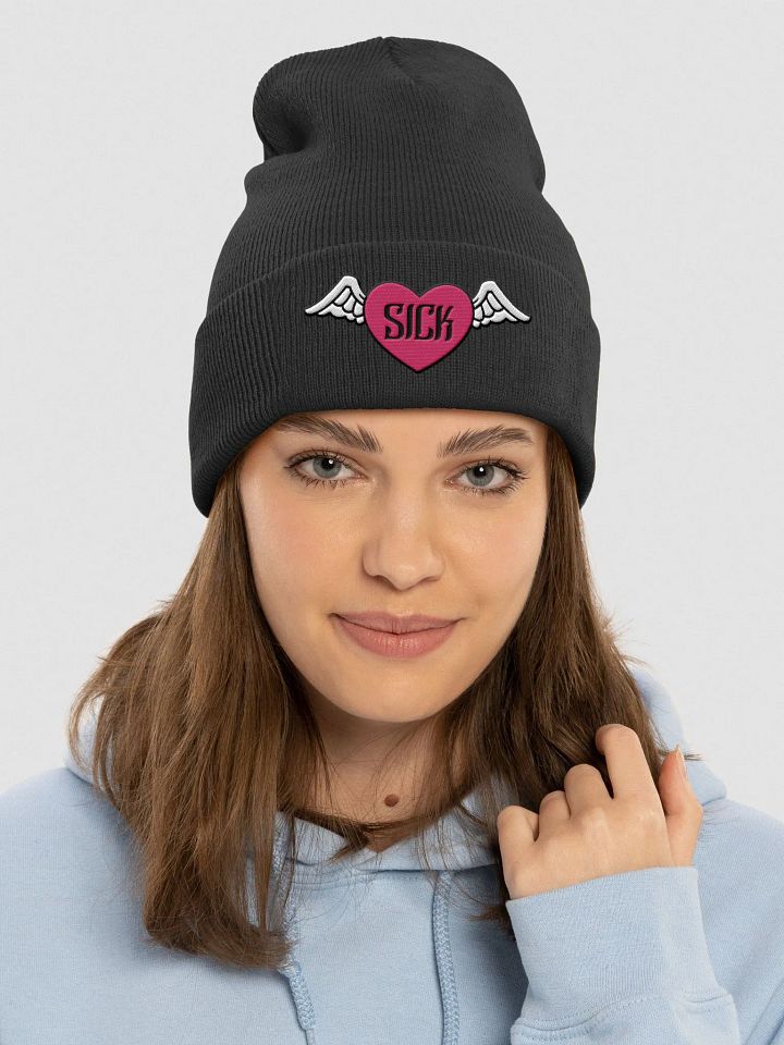 Sick Love Wings Cuffed Beanie product image (1)