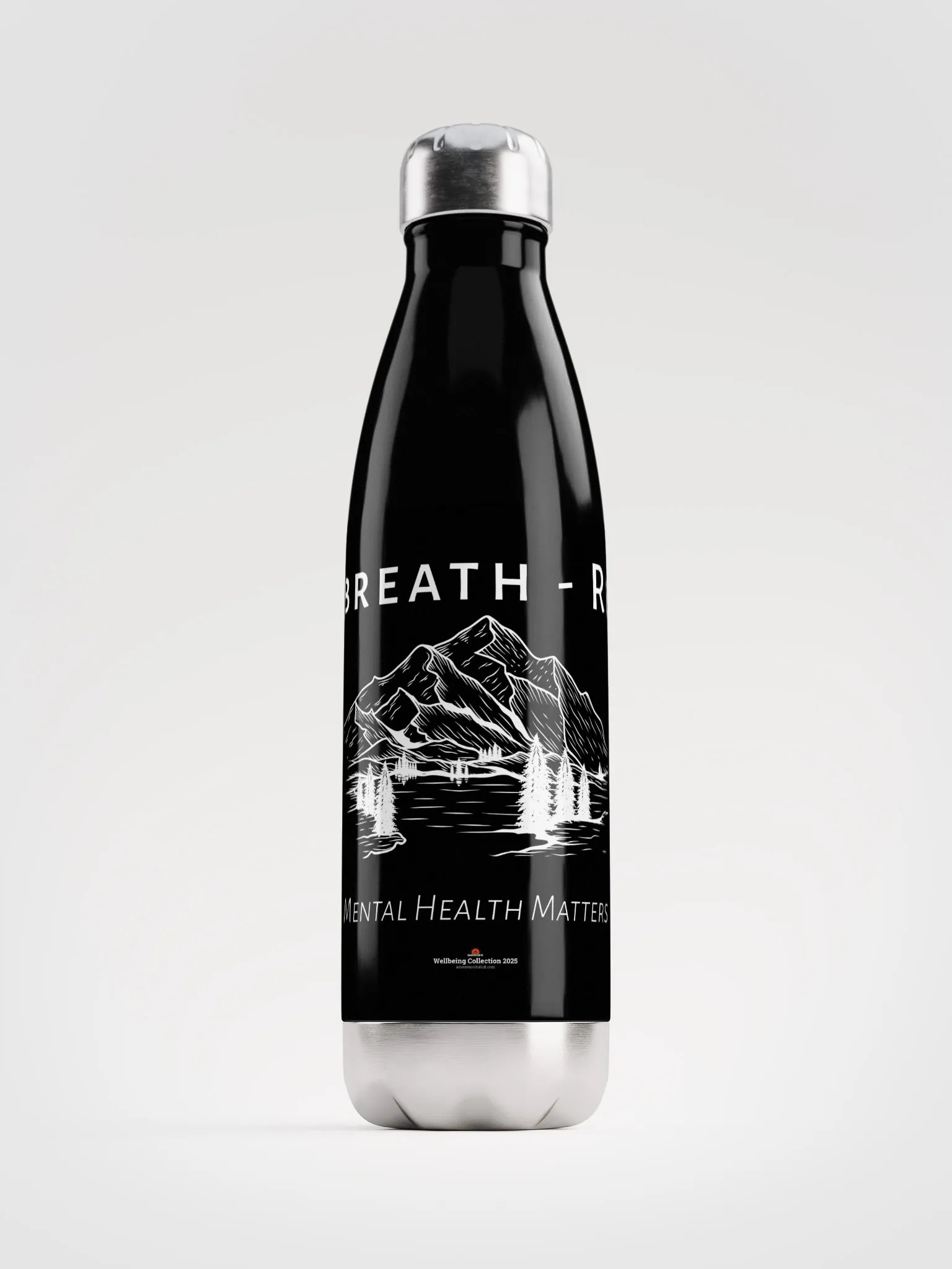 Sip, Breath, Repeat - Water bottle product image (1)
