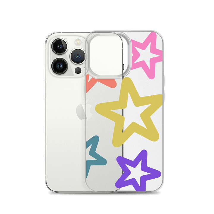 Bold Stars - Clear Case product image (18)