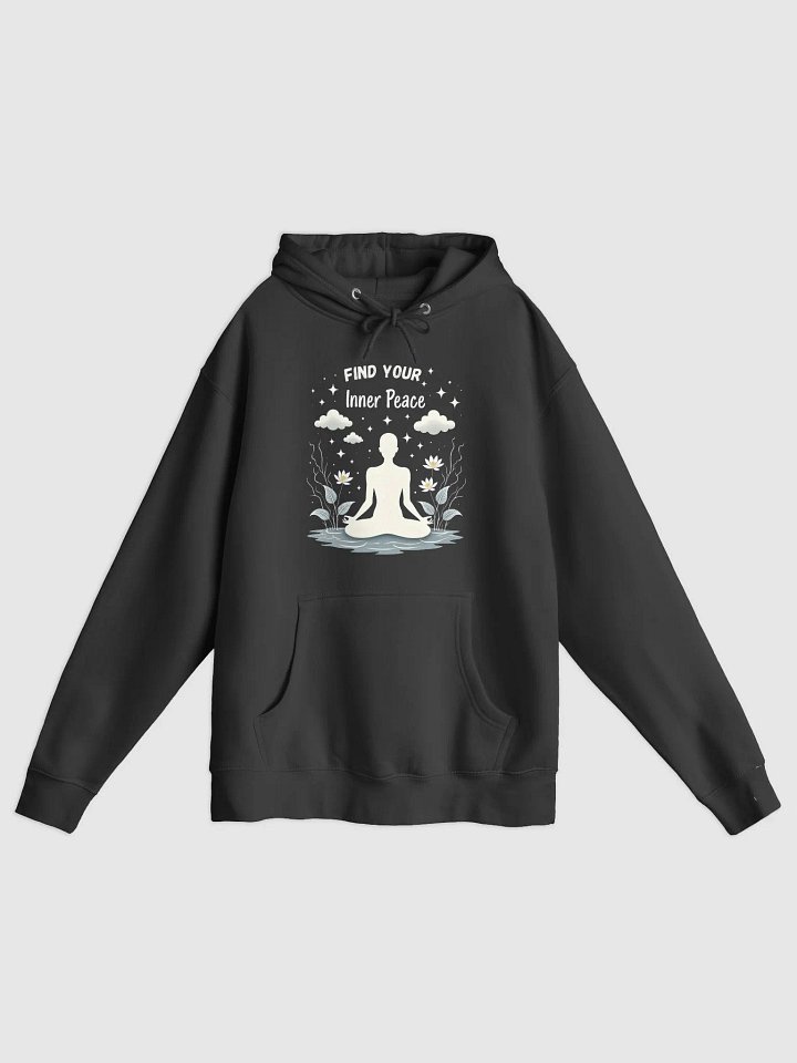 Find Your Inner Peace Hoodie – Empower Your Journey to Serenity Through Yoga product image (1)