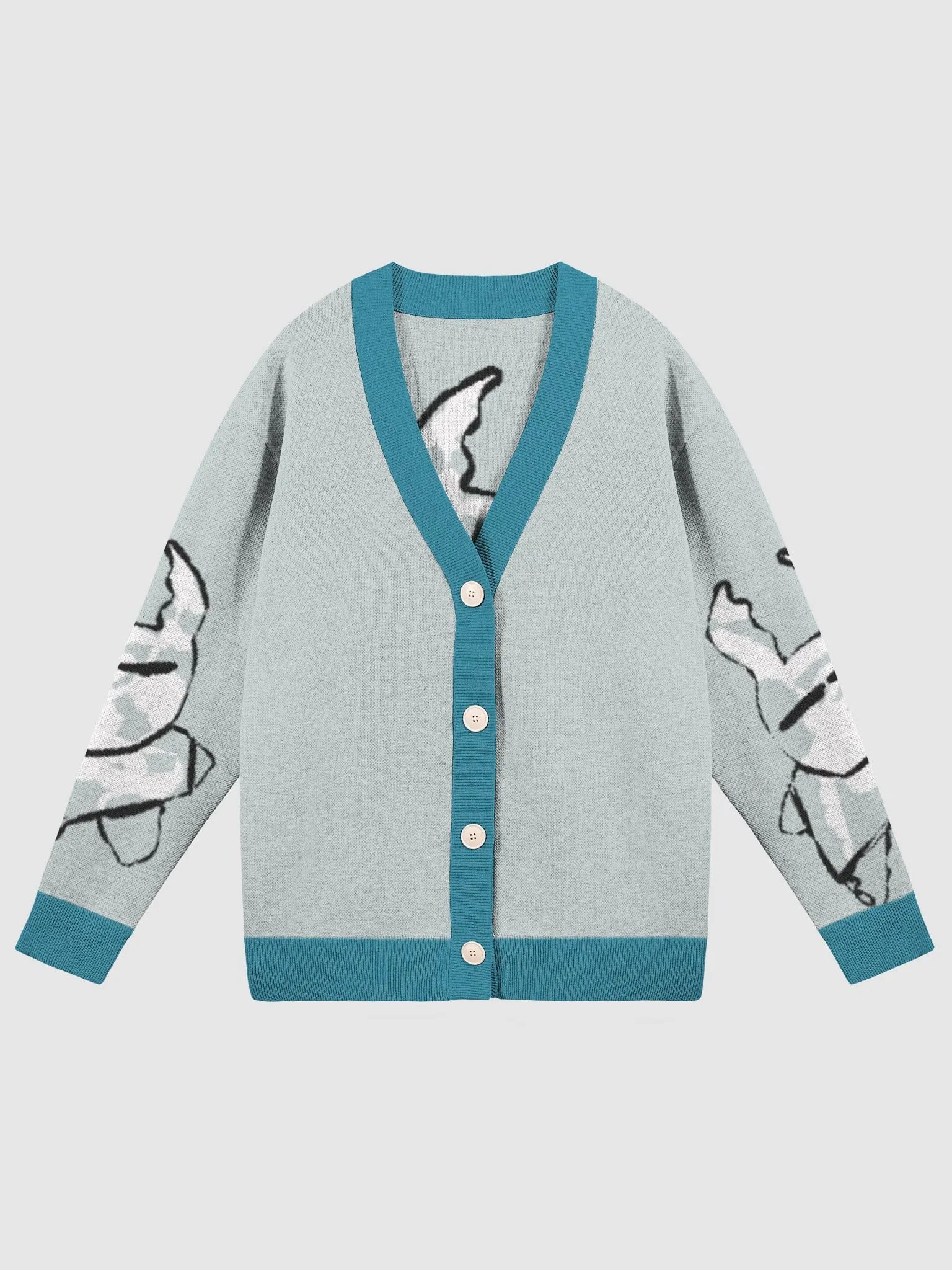 Doodle Vene cardigan product image (1)