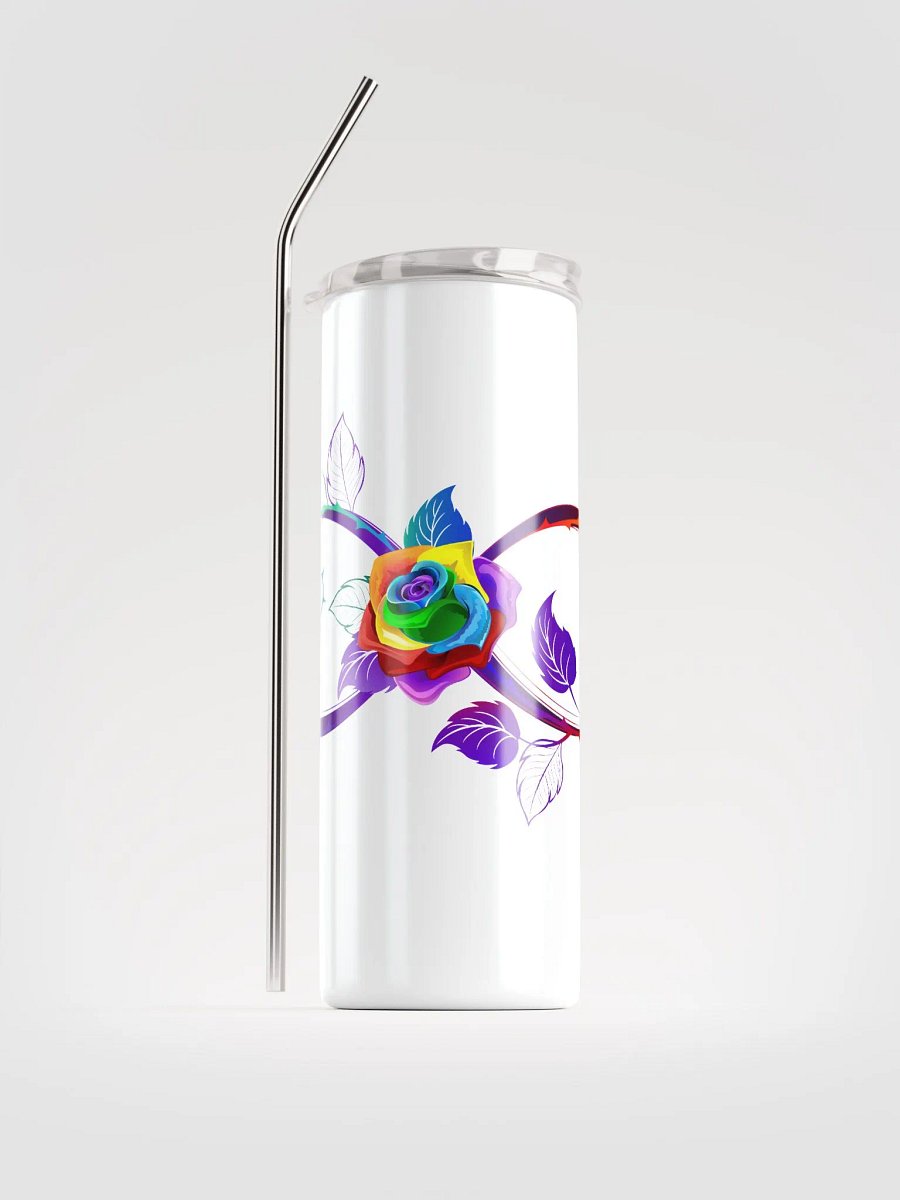 Rainbow Infinity Rose Tumbler product image (2)