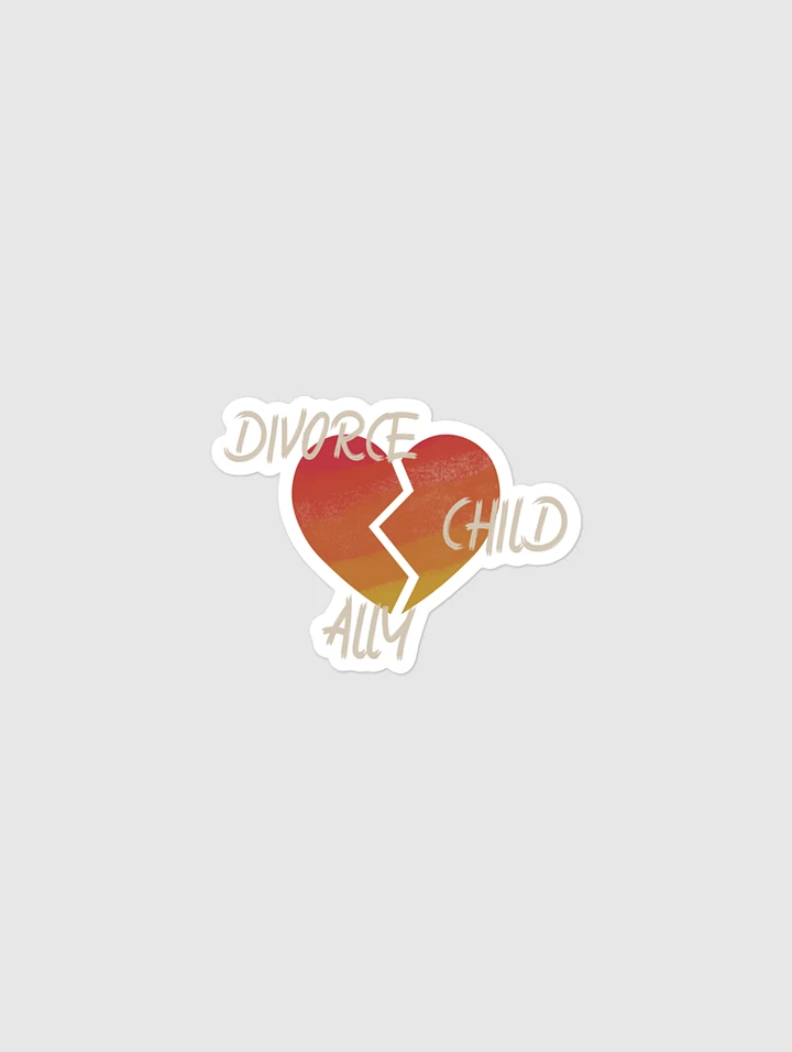 Divorce Child Ally Sticker product image (1)