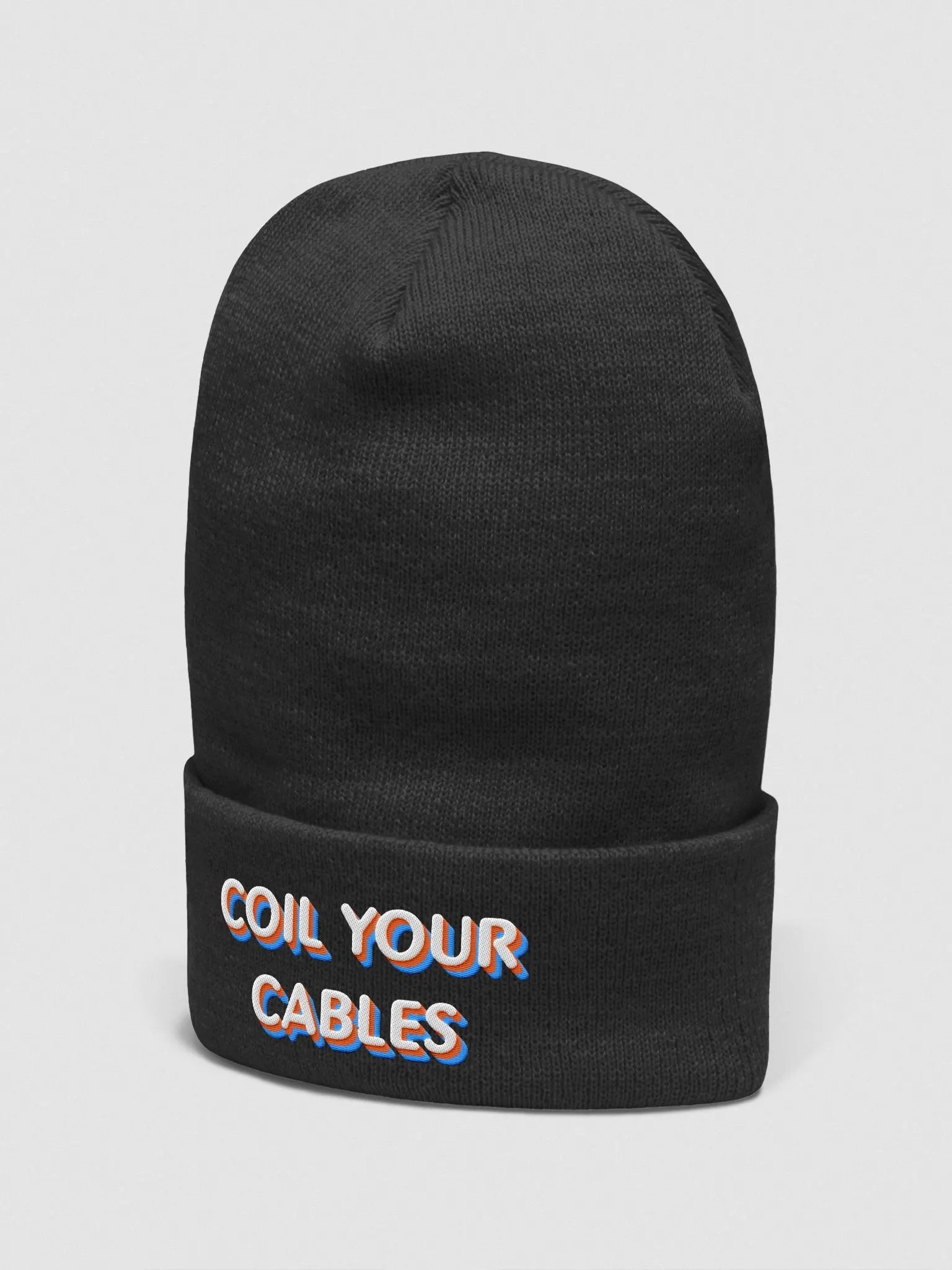 Coil Your Cables Beanie product image (2)