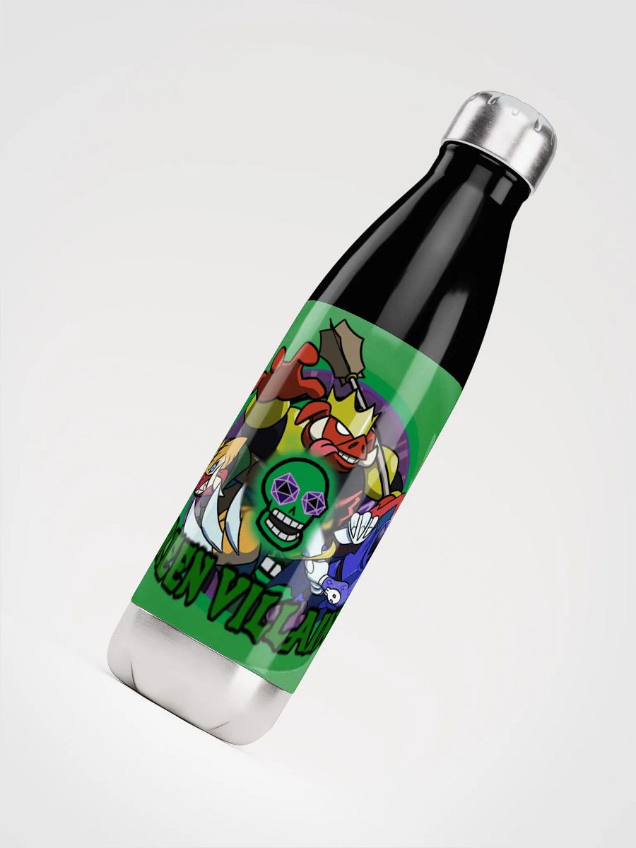 Green Villains Stainless Steel Water Bottle! product image (4)