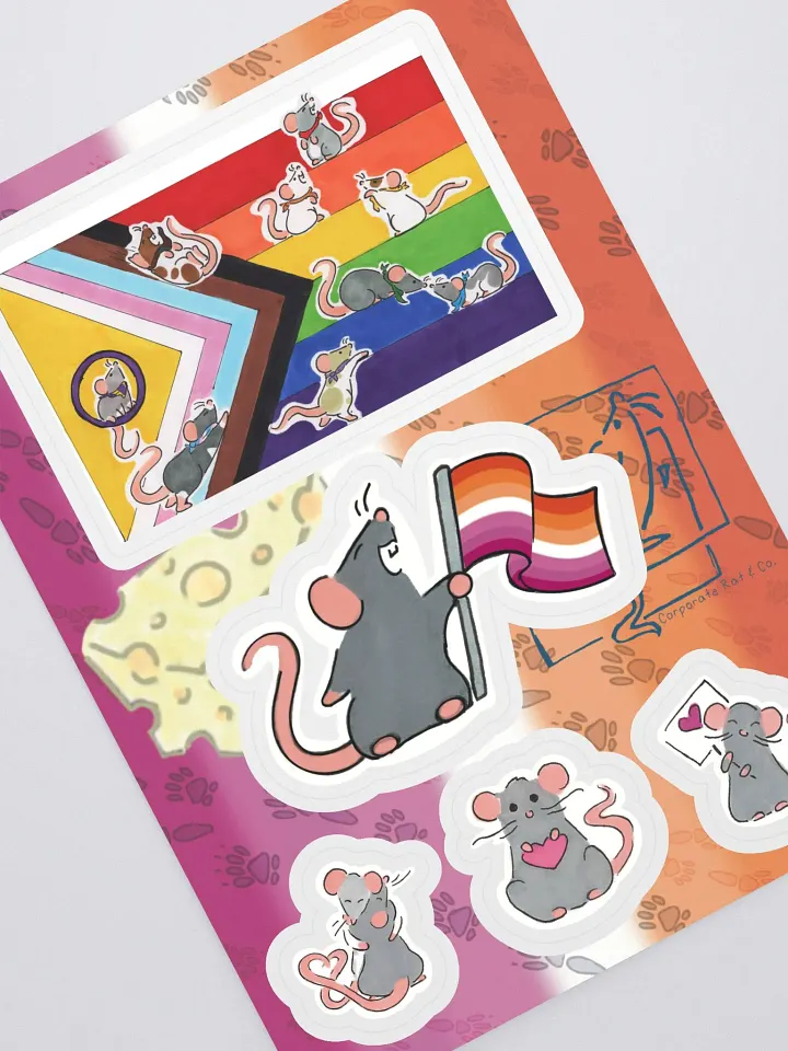 Lesbian Rats in Love product image (1)