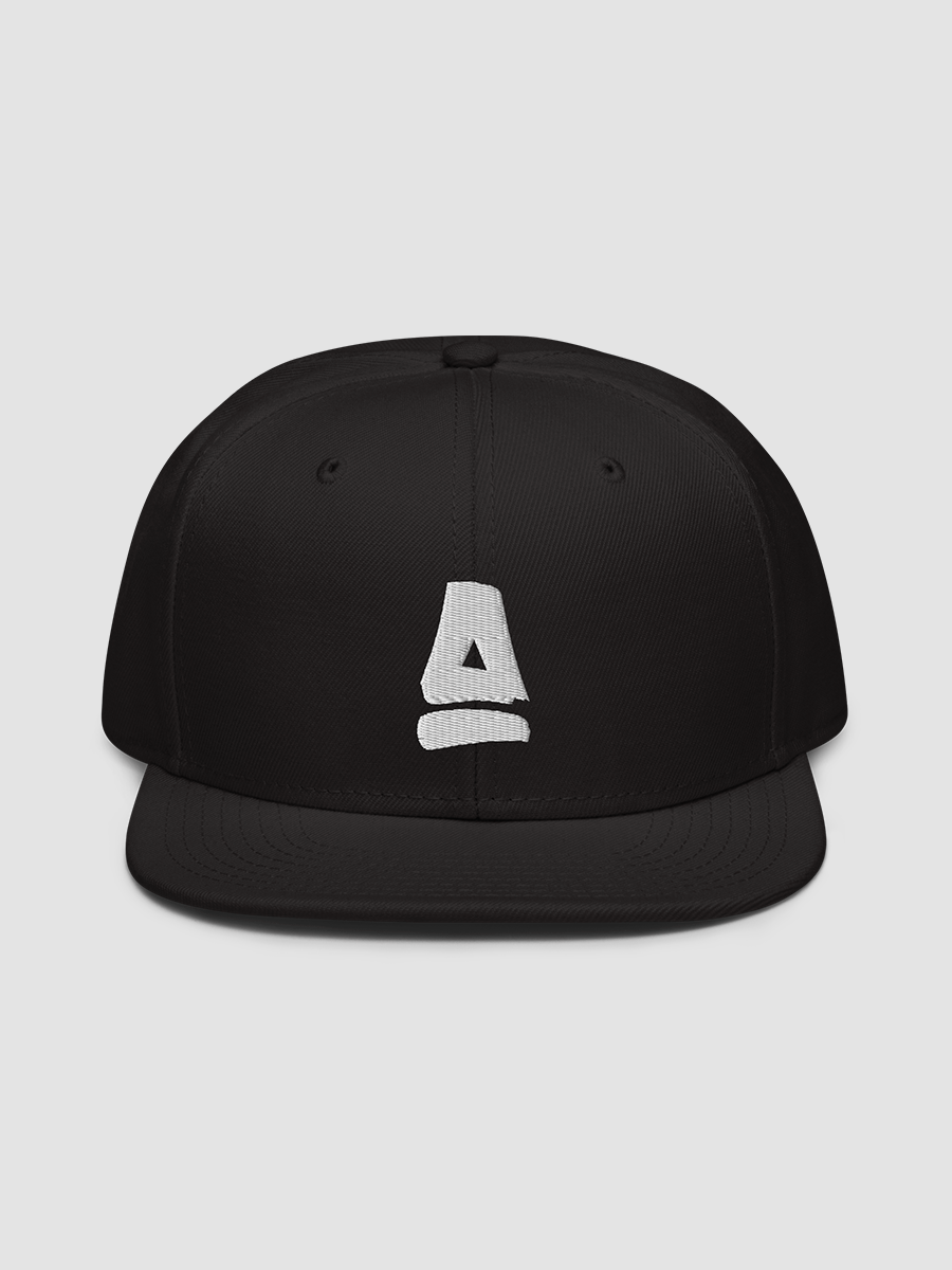AlexanderAverage White A Logo Snapback Hat product image (2)