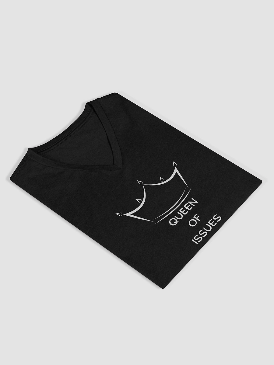 Queen Of Issues Relaxed V-Neck Tee product image (42)