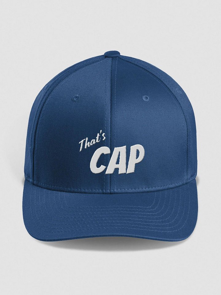 "That's Cap" 100 Flexfit Fitted Cap product image (1)