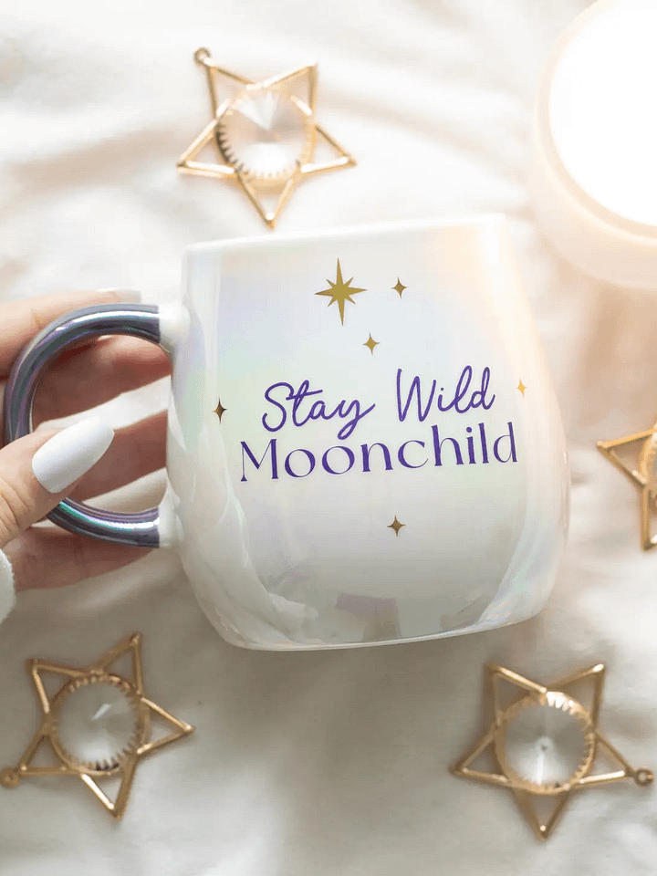 Stay Wild Moonchild Iridescent Mug product image (1)